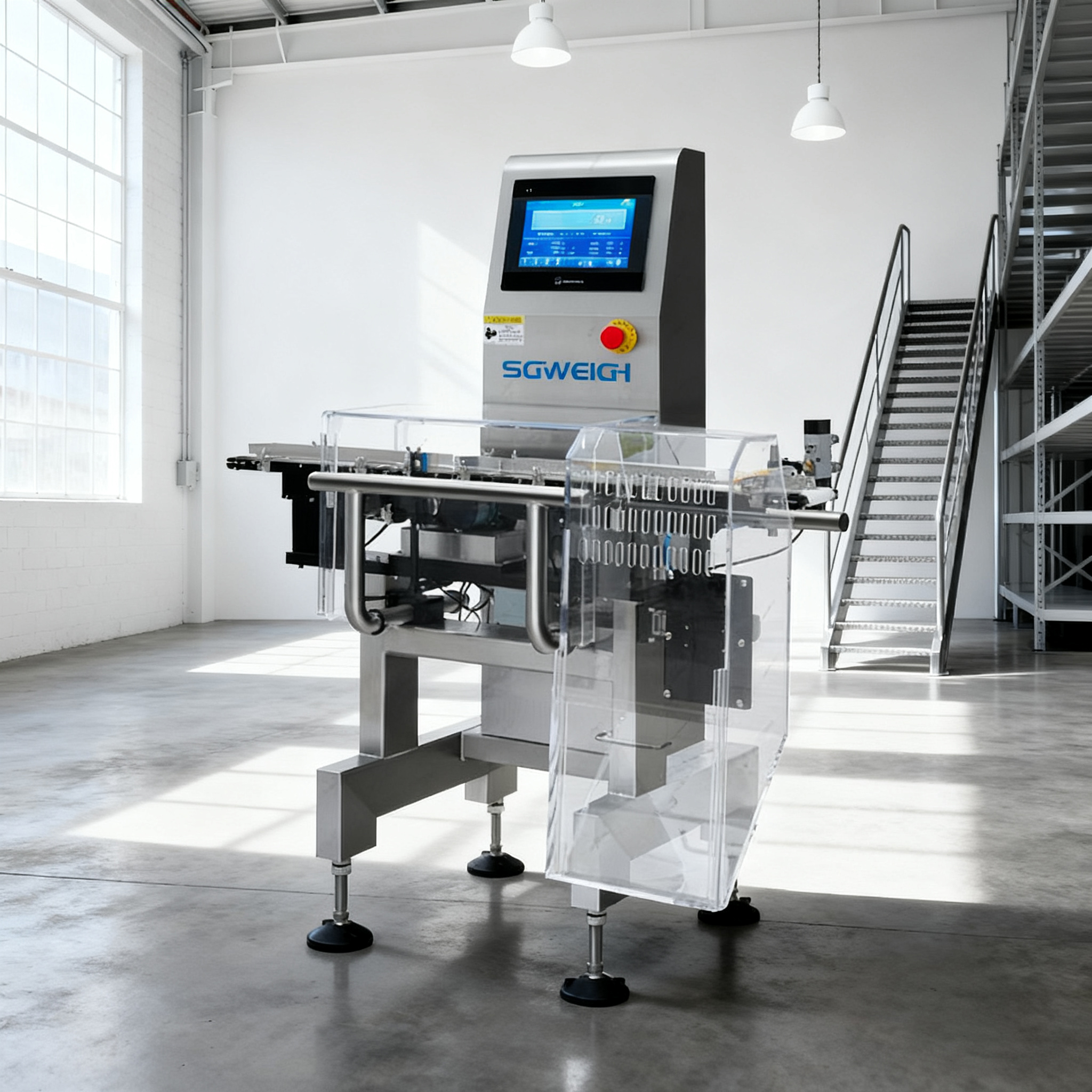 SG-450生物質(zhì)顆粒包29.5kg自動(dòng)檢重儀稱(chēng)重分選機(jī)